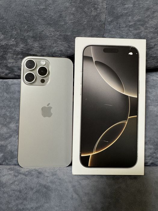 Айфон 16 Pro Max 256gb iphone Natural Titanium