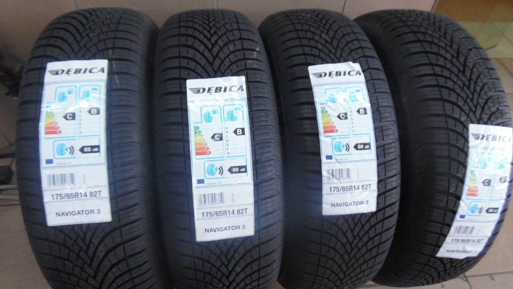 Nowe 175/65R14 DĘBICA Navigator 3 , Nowy Model, Całoroczne Warto ANDAR