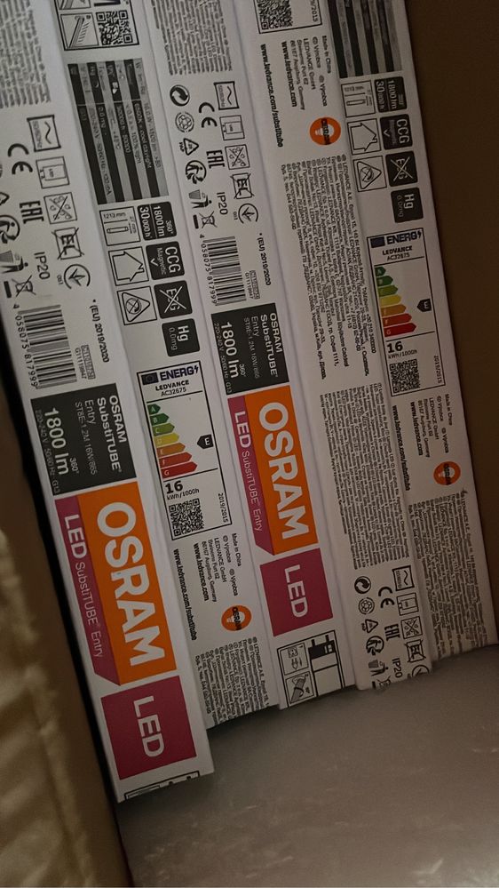 Świetlówka Led Osram T8 120cm  Nowe !