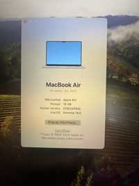 15 calowy MacBook Air m2 16gb/256gb 40 cykli