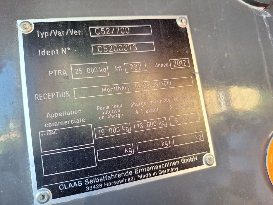 Claas Lexion  630,650,660