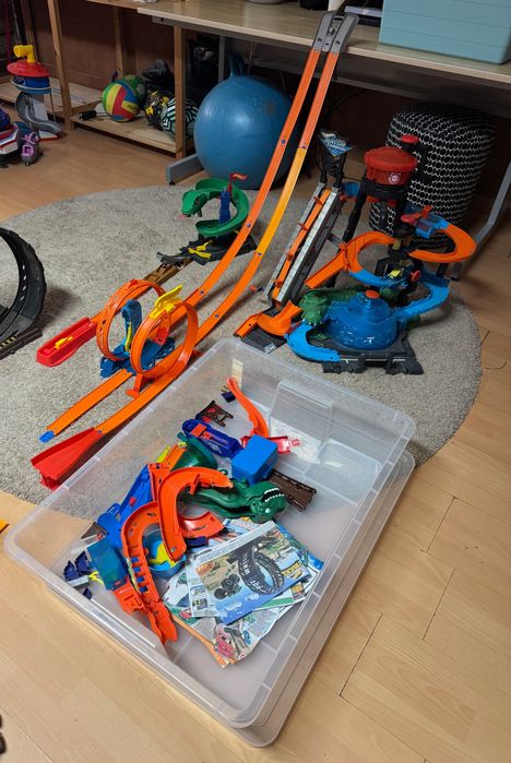 Coleção Pistas e Acessórios Hot Wheels