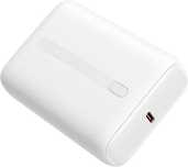 Power Bank 10000mAh, Mini USB-C, PD 20W, Biały