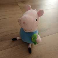 Zabawka maskotka pluszak przytulanka z bajki Świnka Peppa Georg duży