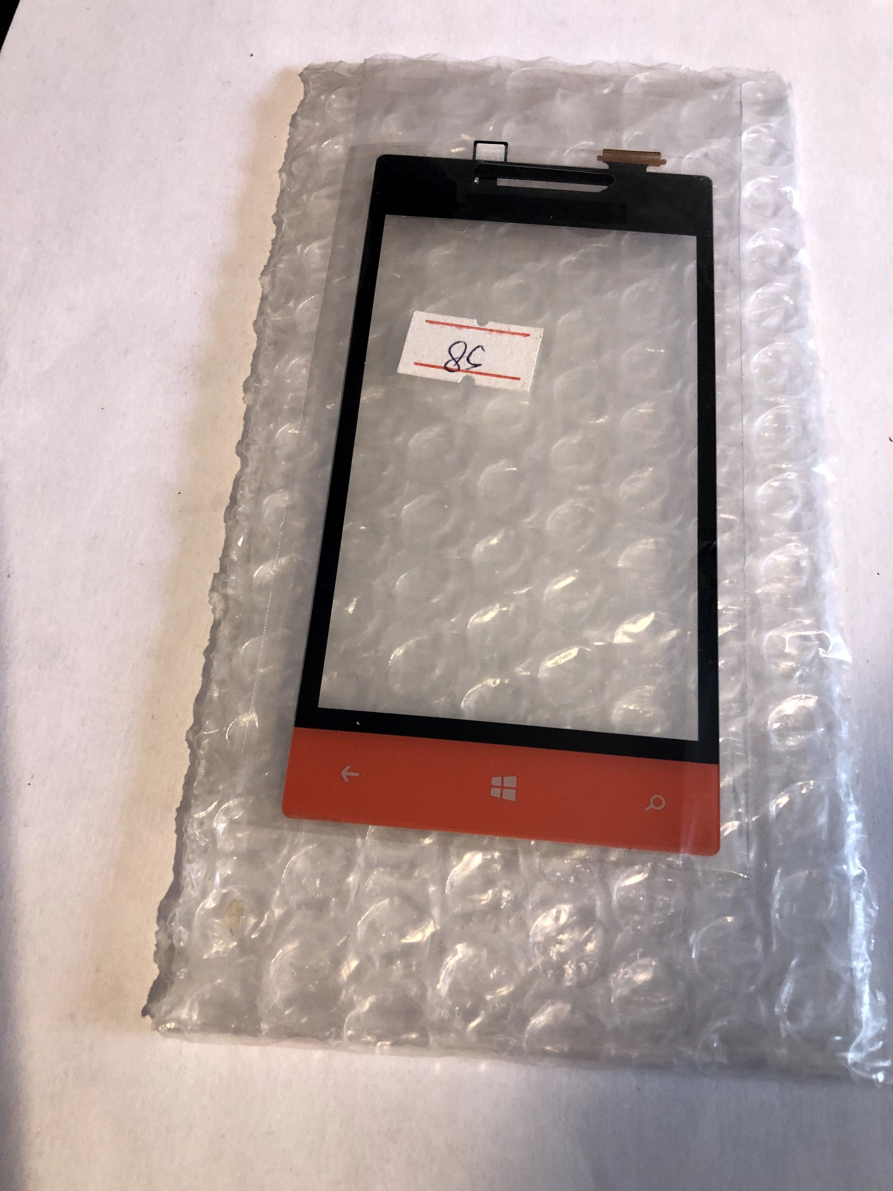 Dotyk Digitizer HTC 8S – pomarańczowy