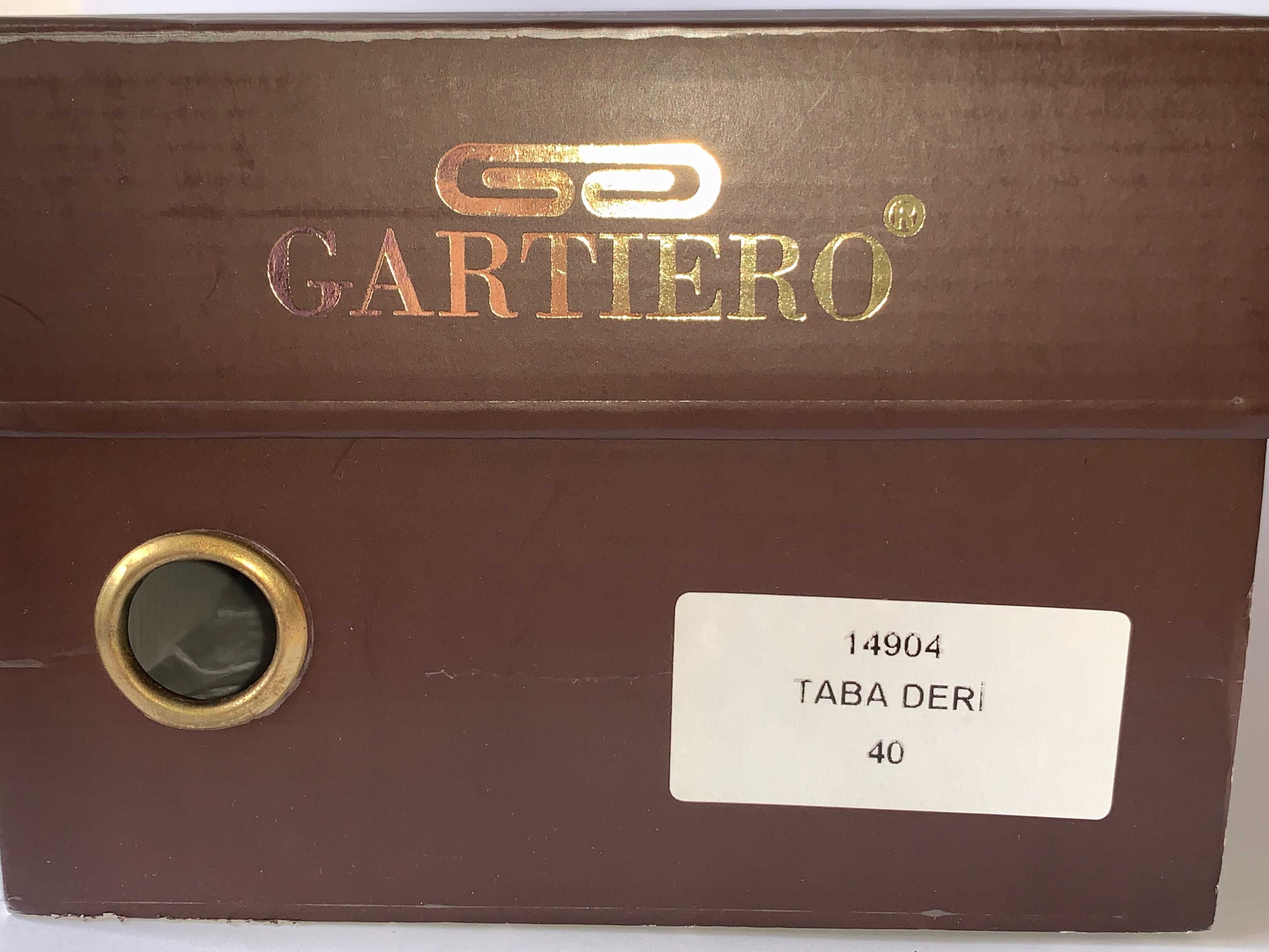 Туфлі нарядні шкіряні Gartiero 40-41 cм (26 см) Турція Як нові!