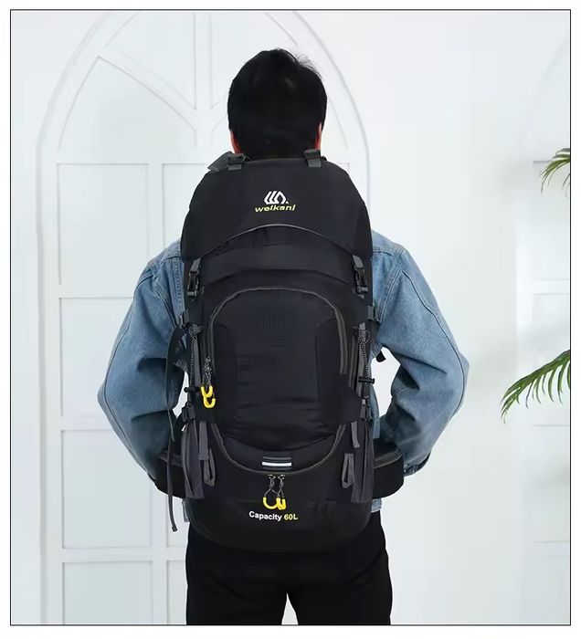 Туристичний трекінговий похідний рюкзак Weikani 60L + чехол в подарок