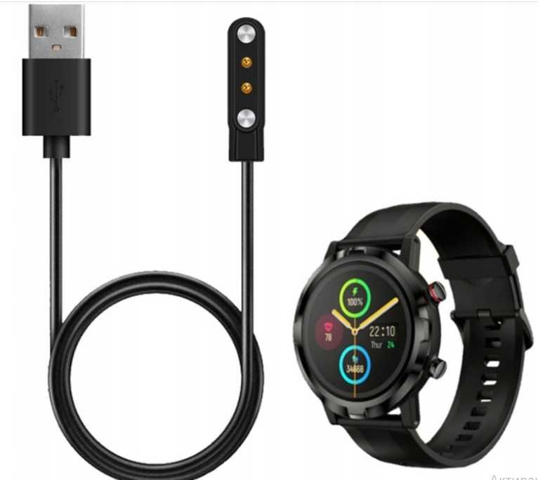 Magnetyczny kabel USB do smartwatcha – 2 PIN, 3,5mm, szybkie ttst1349