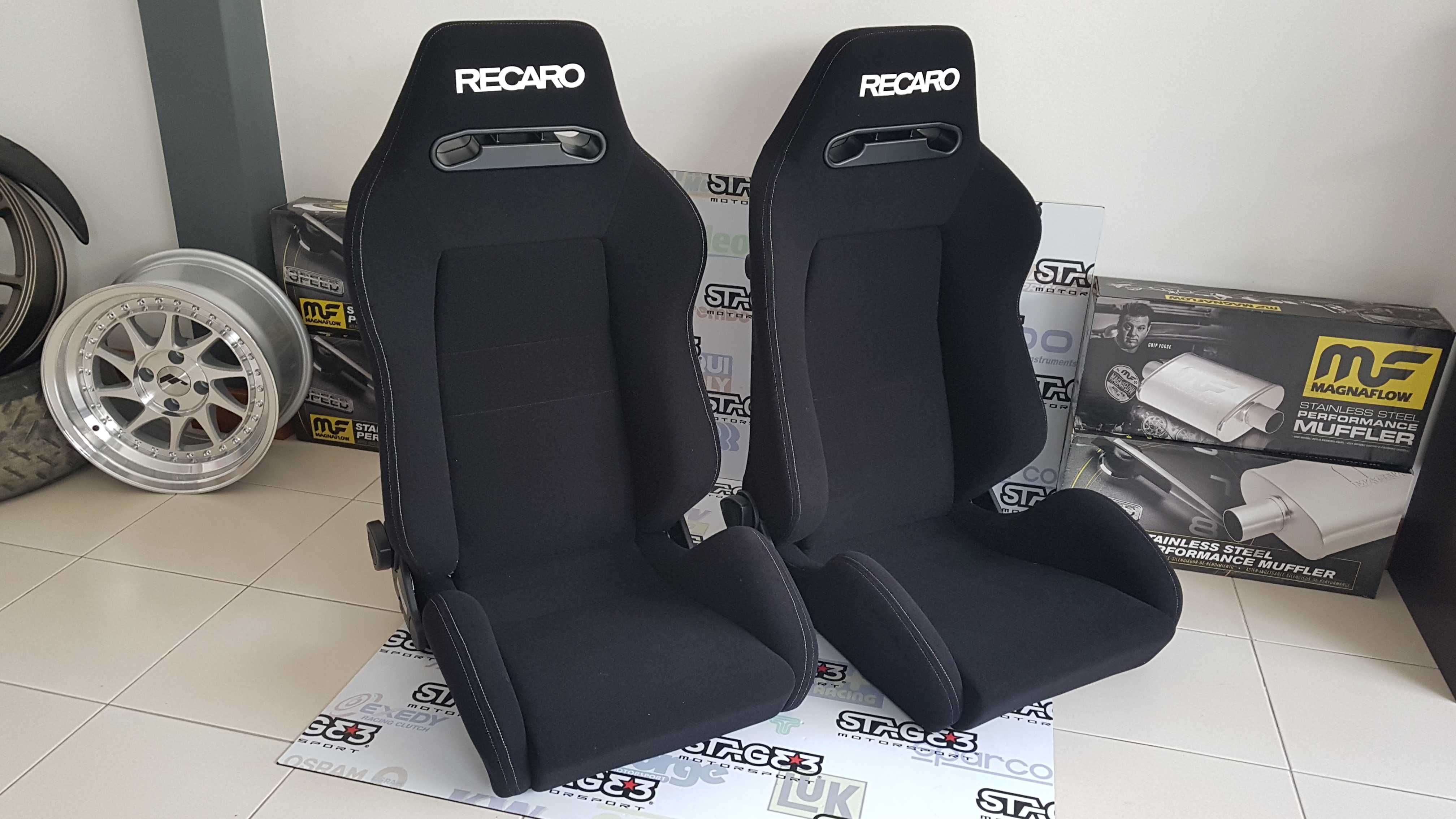 Banco Baquet Reclinável RECARO CS Originais NOVOS BMW MINI MEGANE RS