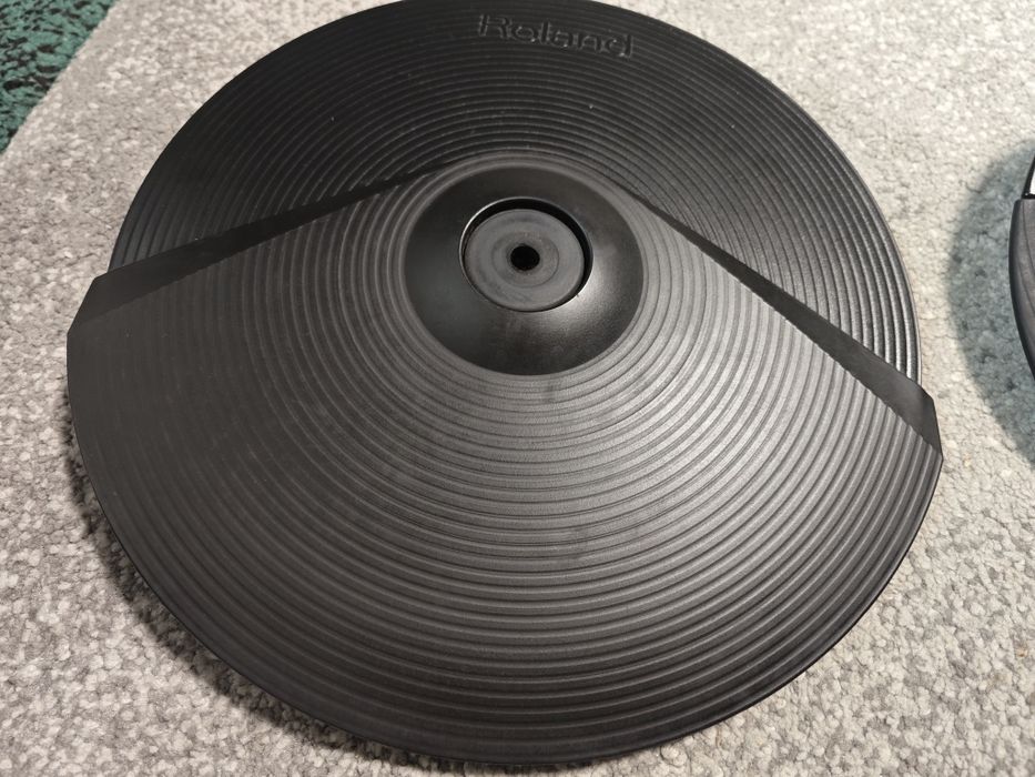 Roland Cy8 + Roland Cy5 - zestaw talerzy, hi-hat crash