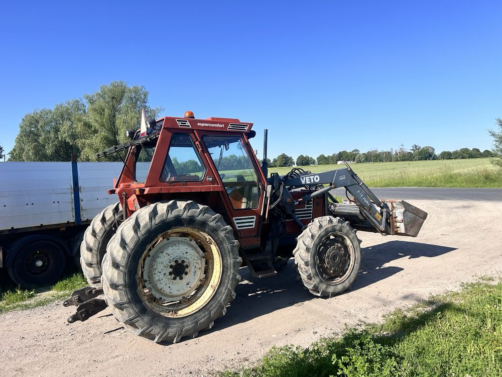 Ciagnik rolniczy Fiat 880 z turem 4x4