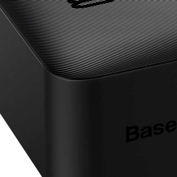 УМБ Baseus Bipow Digital Display 30000mAh 15W 3A 2USB+Type-C Черный