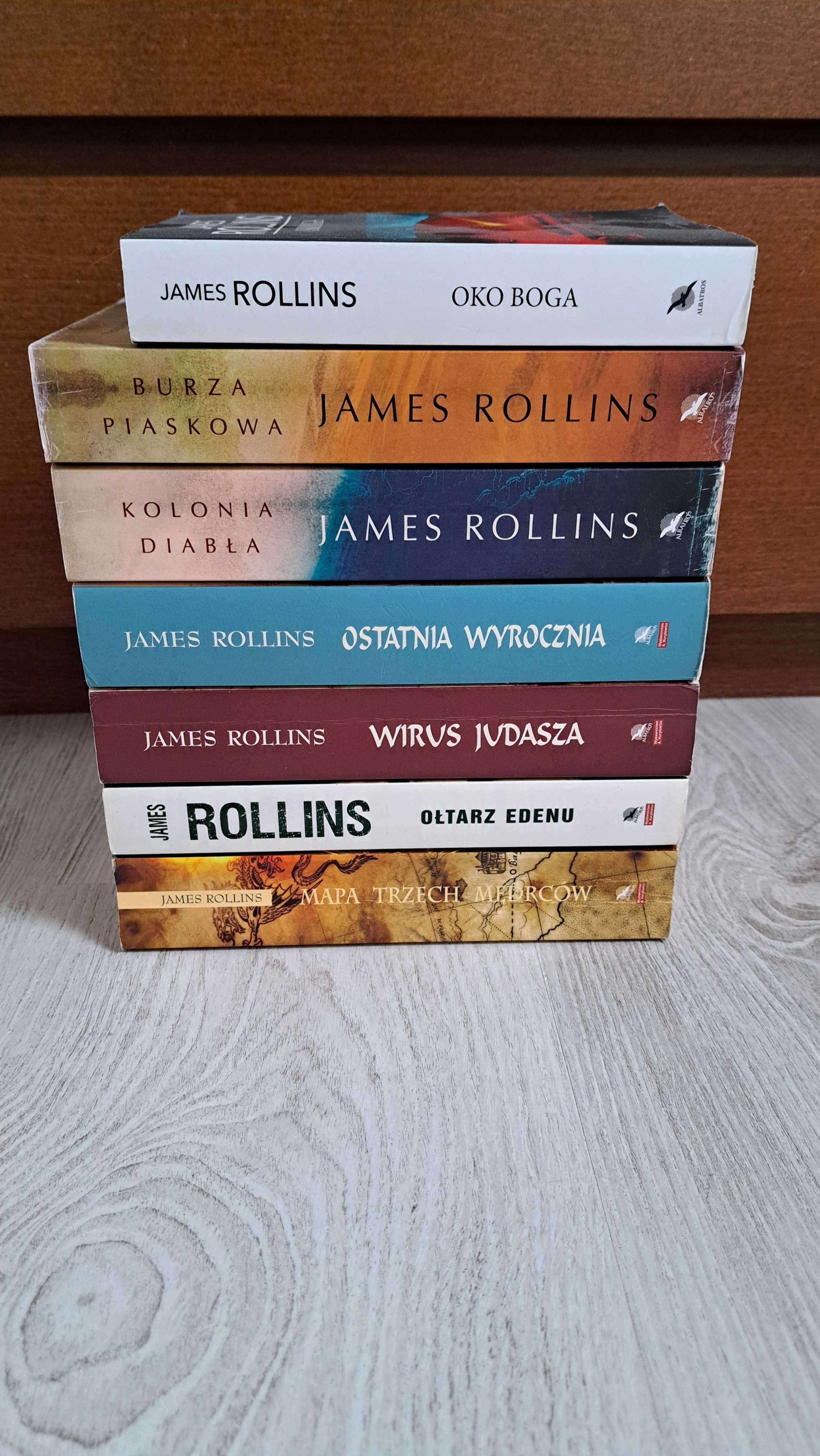 7x Rollins Oko Boga Wirus Judasza Ołtarz Edenu Ostatnia wyrocznia Mapa