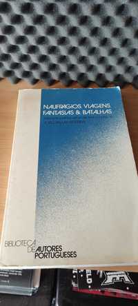 Livro "Naufrágios, Viagens, Fantasias & Batalhas" (João P.-Ferreira)