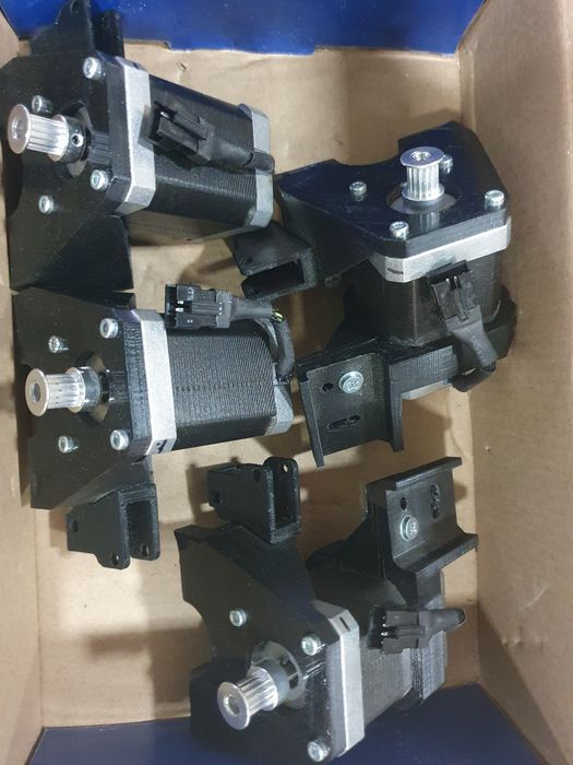 Кпокові двигуни Nema 16