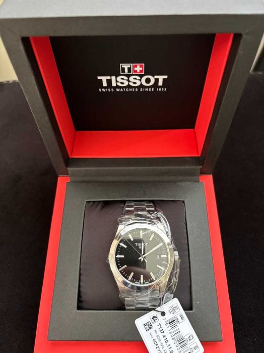 TISSOT GENTLEMAN model T127.410.11.051.00 Silver/Black