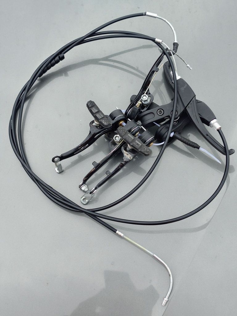 Hamulce rowerowe v-brake komplet przód i tyl cały zestaw