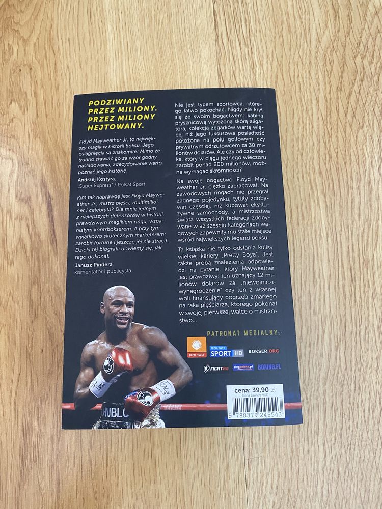 Floyd Mayweather. Najdroższe pięści świata. Biografia, książka idealny