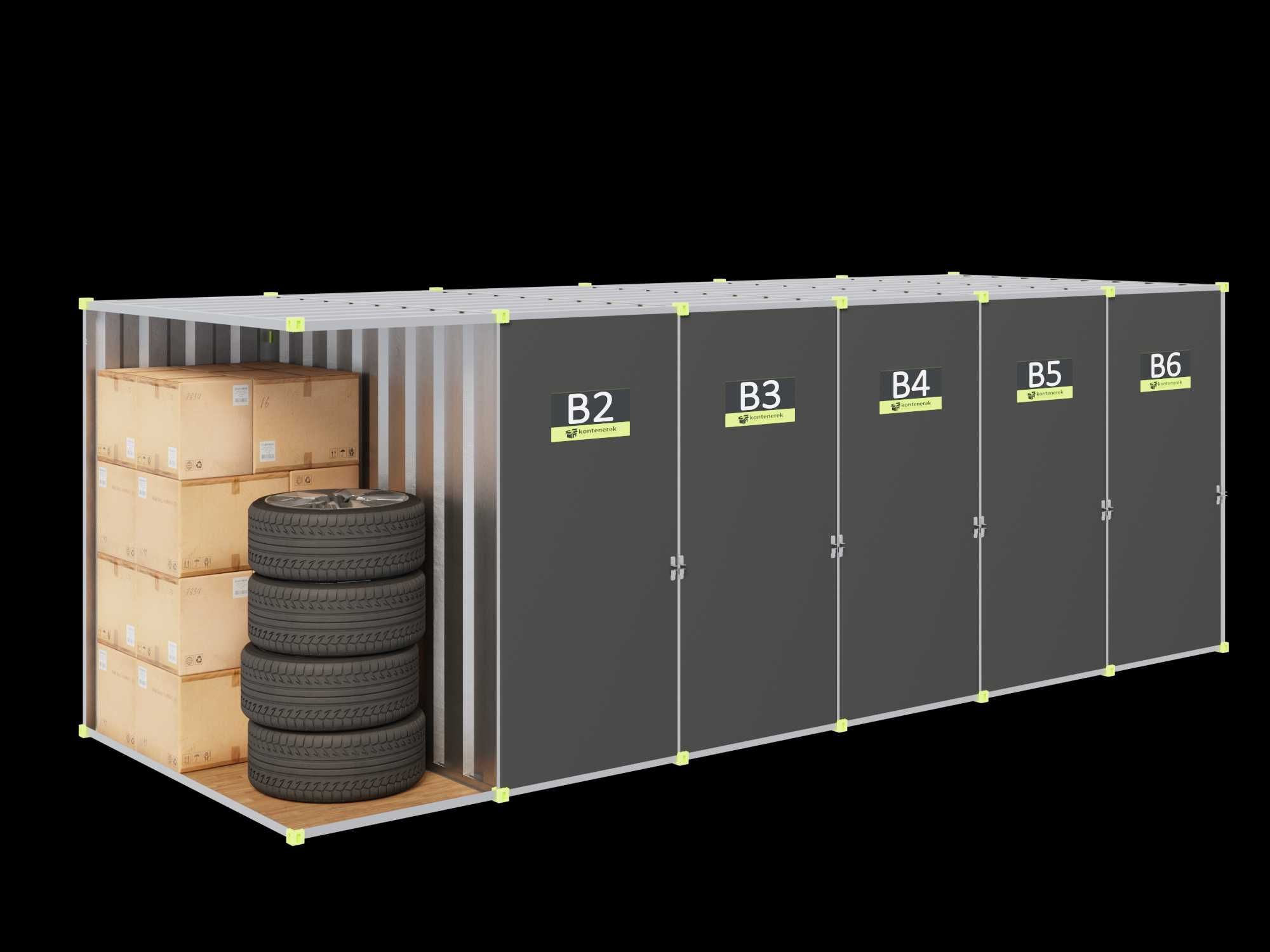 - 2m2 - Kontener/magazyn/komórka  - Self Storage Wrocław Swojczyce -