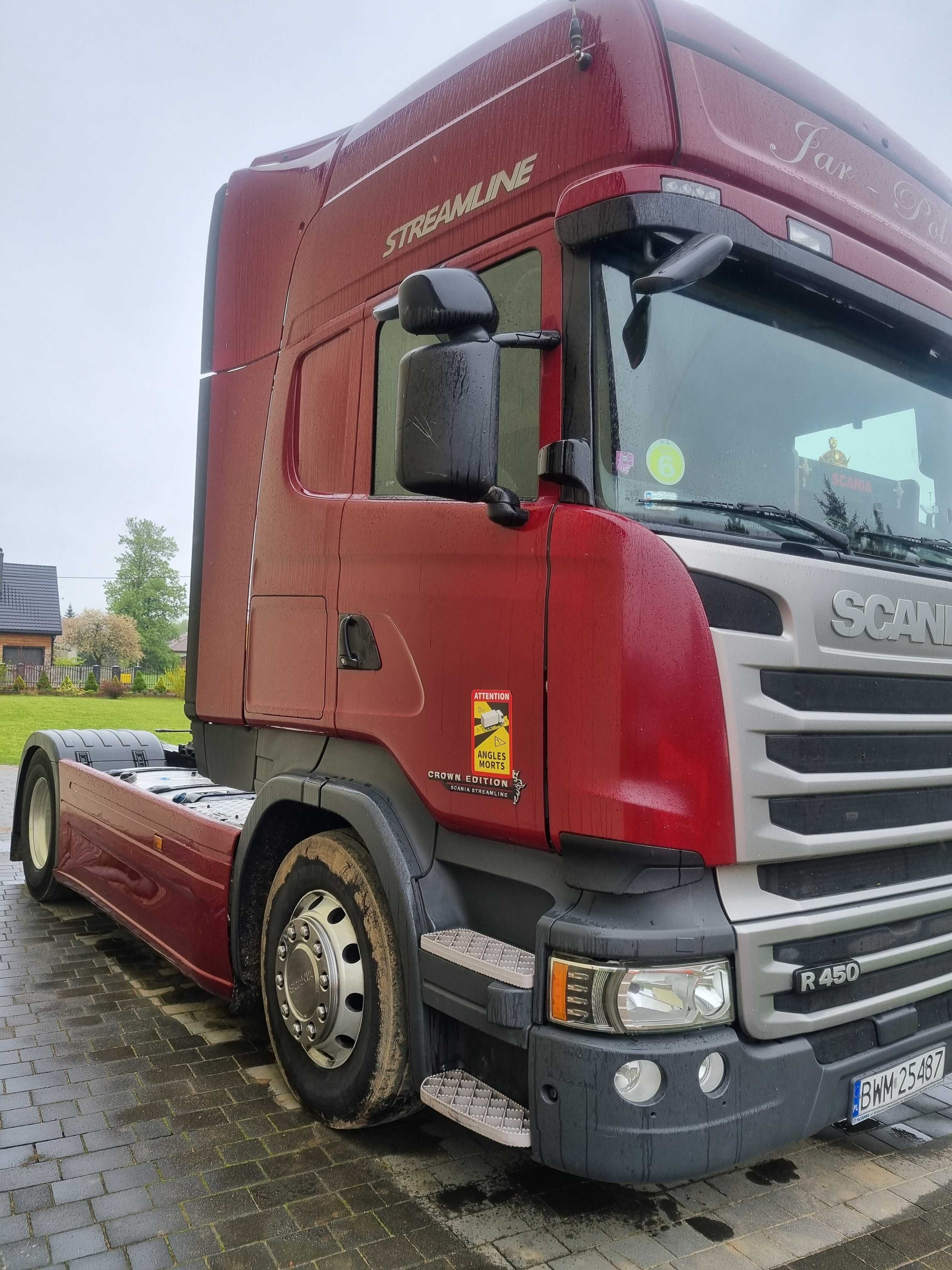 Scania R450 z polskiego salonu, I właściciel