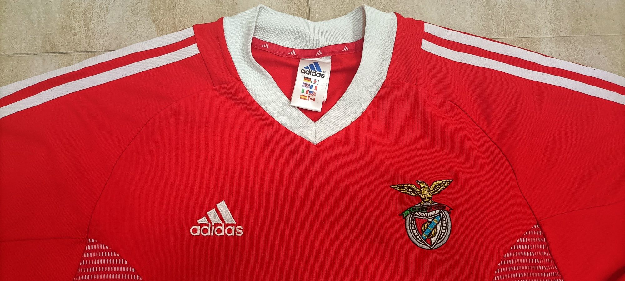 Camisola XL Benfica 2002/2003 Simão 20