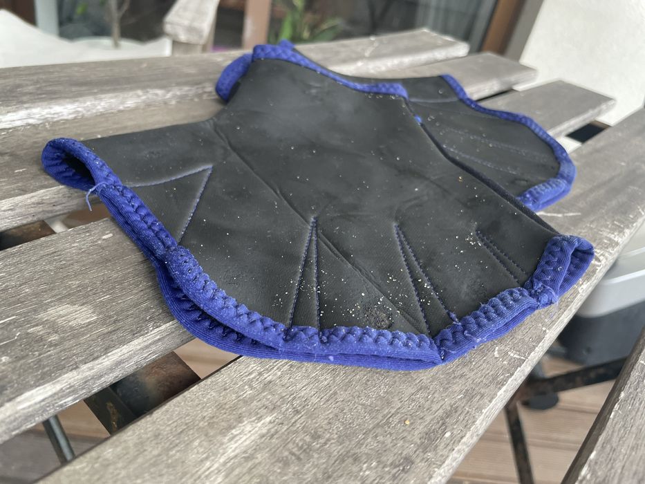 Par de luvas natação / hidroginástica