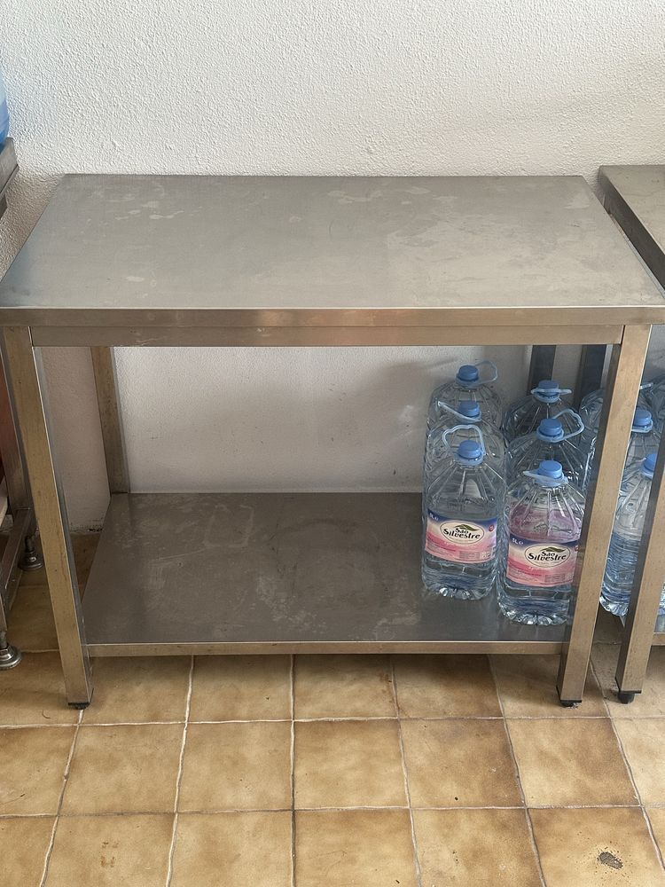 Bancadas inox como novas