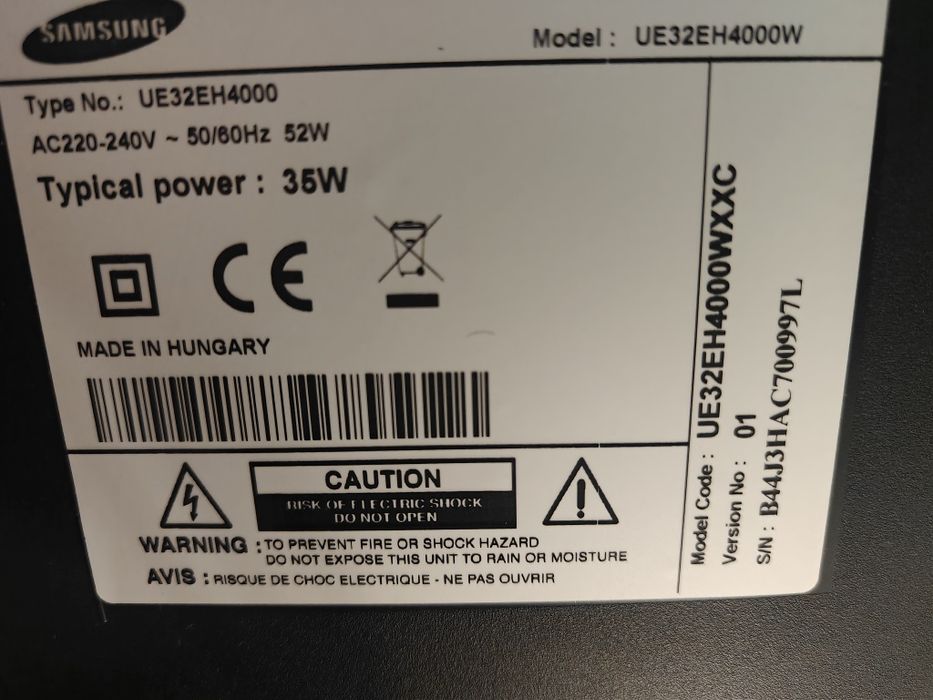 Samsung televisão de 32 pol Digital e Analógico