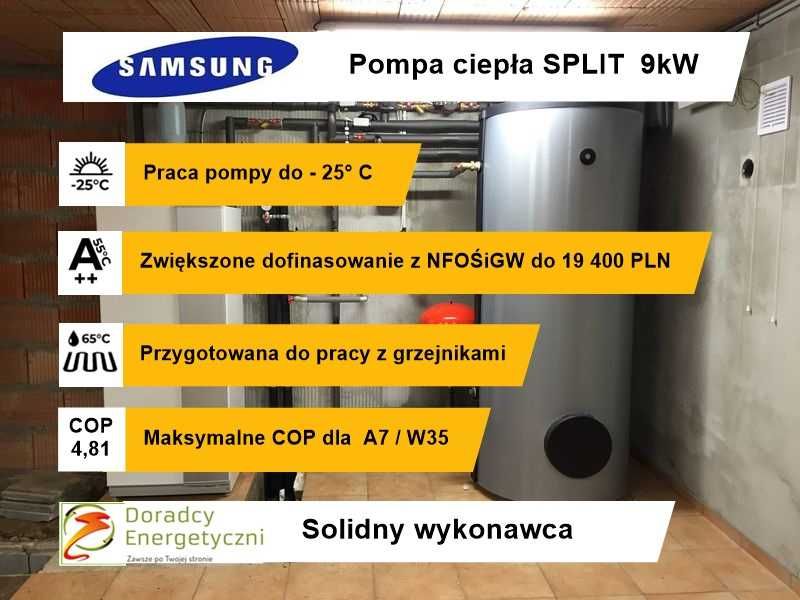 Pompa ciepła Samsung EHS 9 kW Split 1f