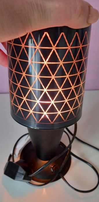 Декоративный подсвечник,декор,  стекло позолота  10×12,5