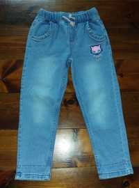 Cool Club, Spodnie jeansowe dziewczęce, pull on fit,  rozmiar 110