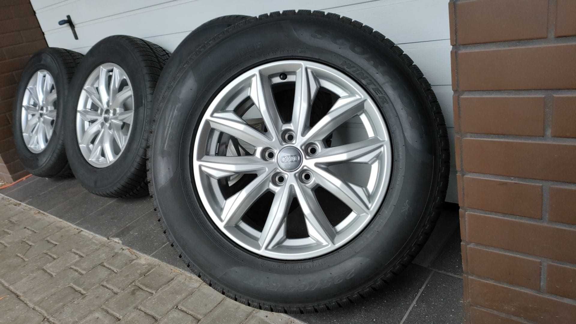 Koła Audi Q5 SQ5 17"5x112 opony zima 235/65/17 Pirelli (OL1505)