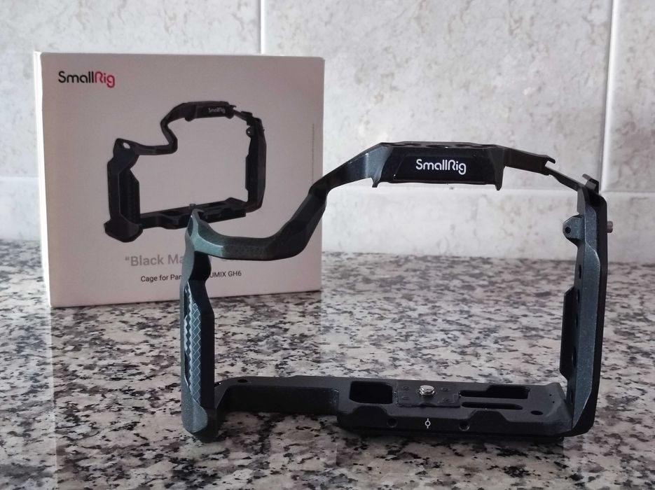 Cage Smallrig Panasonic / Lumix GH6 e GH7 versão Black Mamba