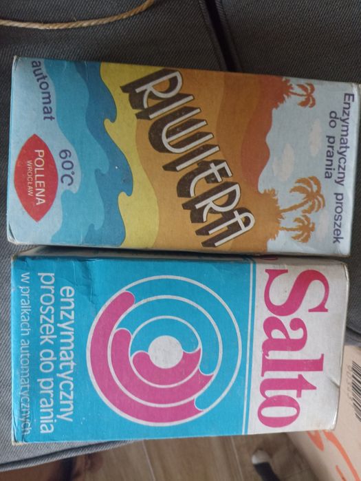 Proszki do prania PRL Salto Riwiera nieotwarte