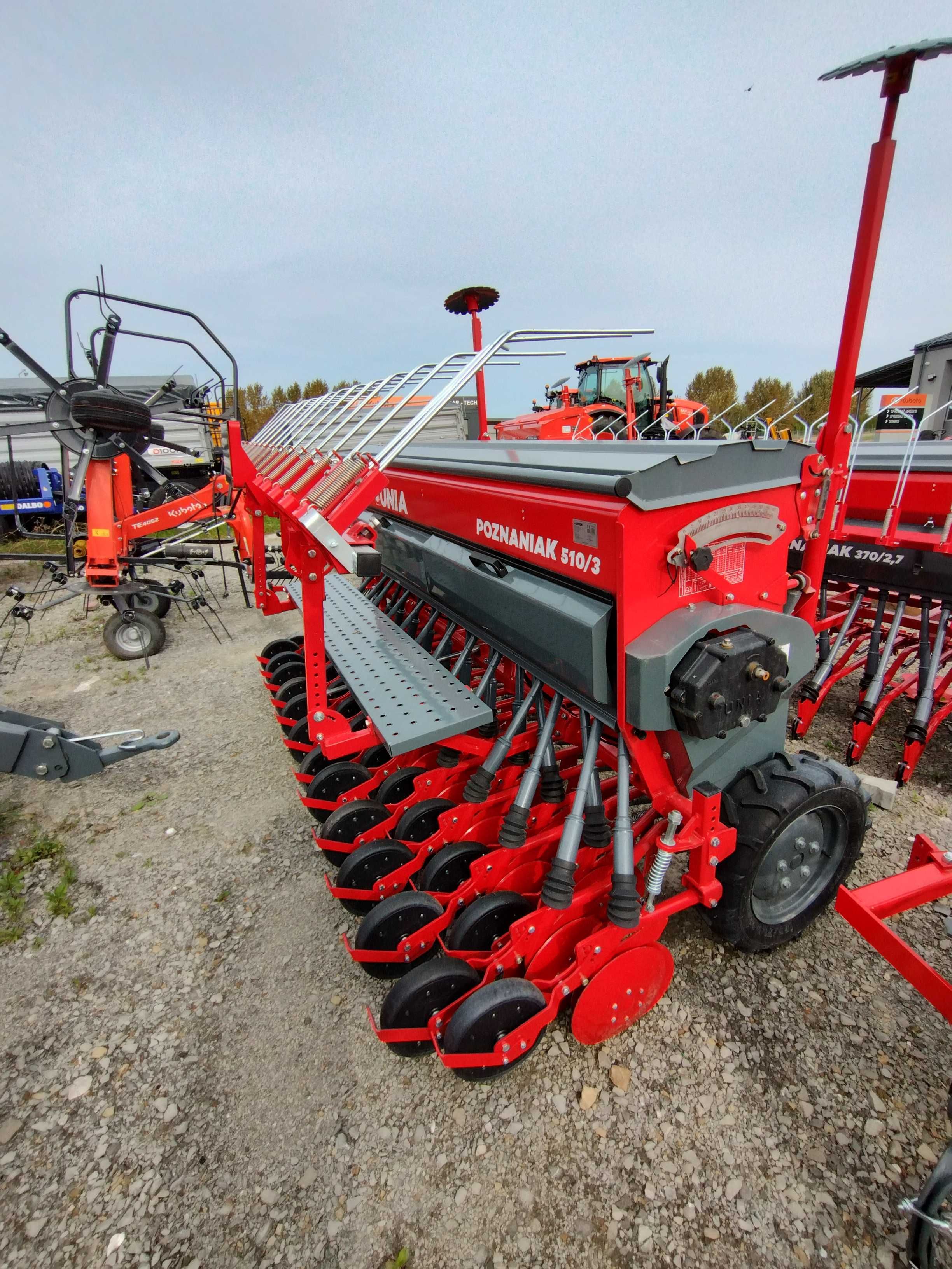 Siewnik zbożowy mechaniczny UNIA POZNANIAK 510/3