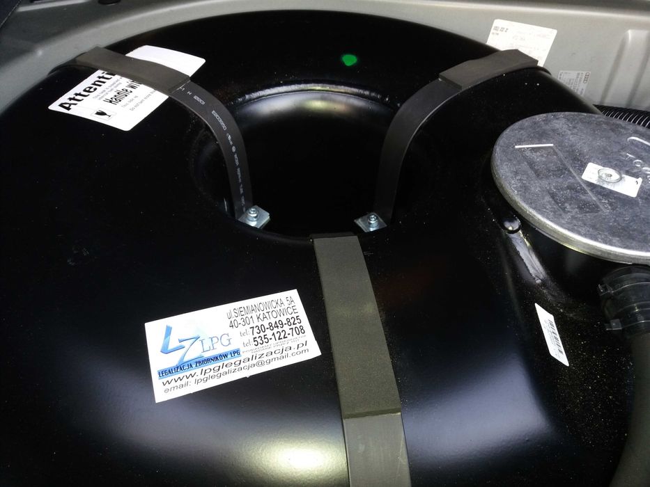 Badanie zbiorników LPG pod nadzorem TDT, Legalizacja zbiorników LPG