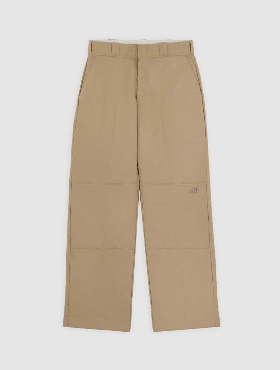 Dickies Loose Fit 33x32 Double Knee чоловічі колір бежевий прямий крой
