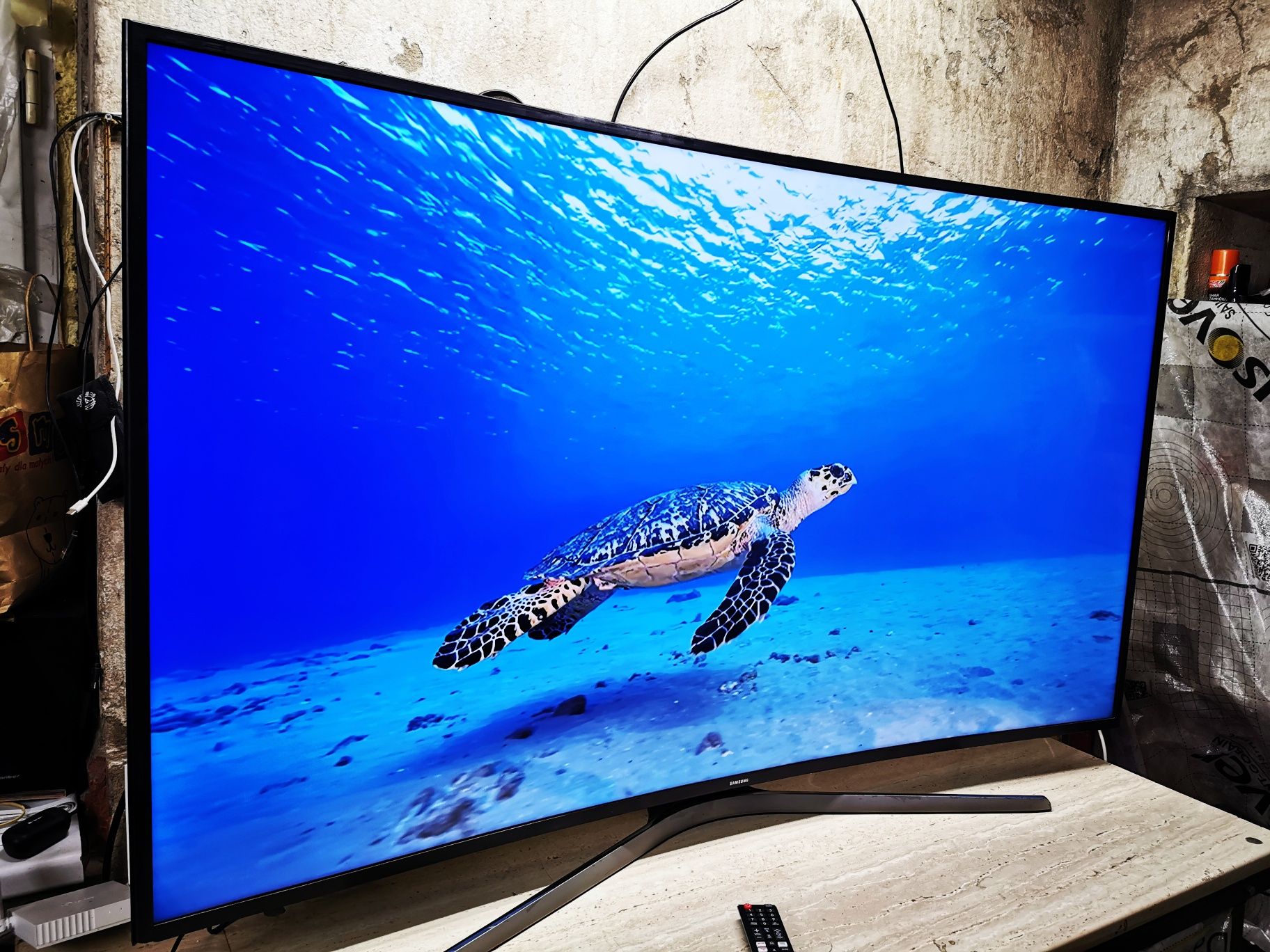65" Smasung Smart TV 100hz 4K hdr led telewizor netflix 2019 dvbt2 hev