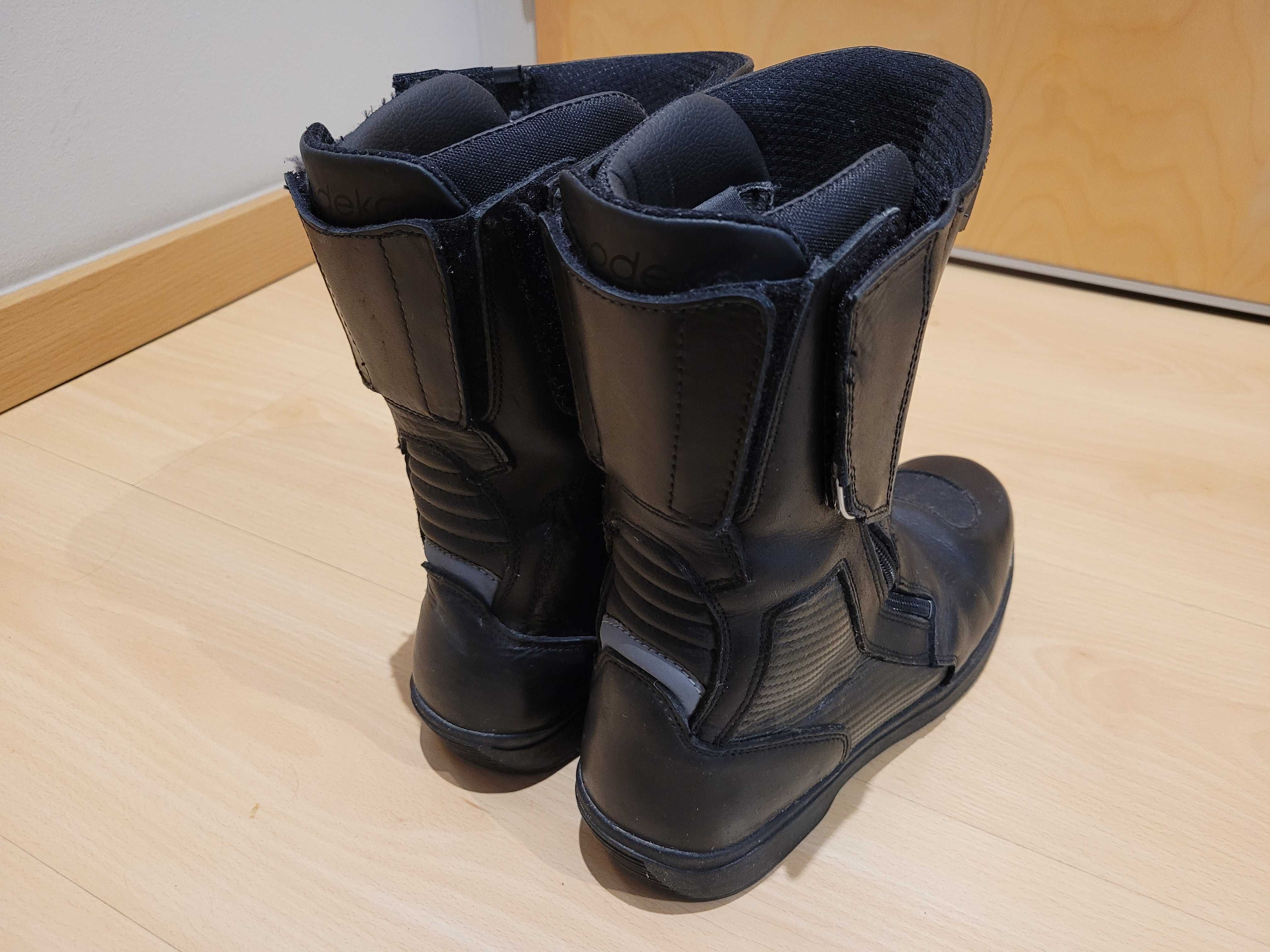 Botas motard Modeka Transeurope, homem, tamanho 44, como novas