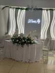 Napis świetlny led neon weselny
