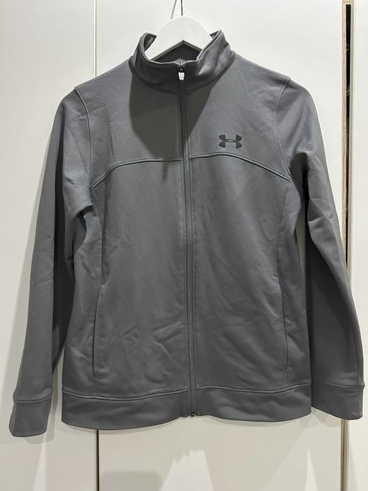 Szara bluza Under Armour 36 S na suwak sportowa