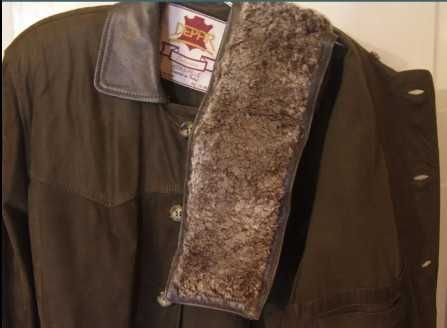 Куртка кожа нубук размер 50-52