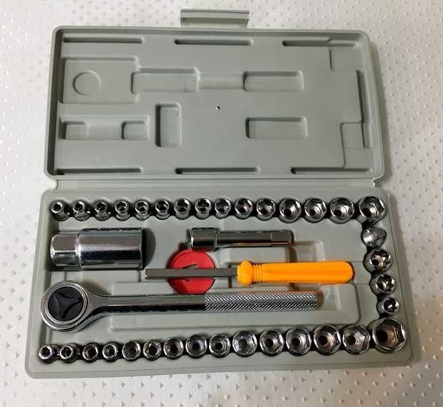 Набор торцевых головок с трещоткой AIWA 40Pcs Combination 40 предметов