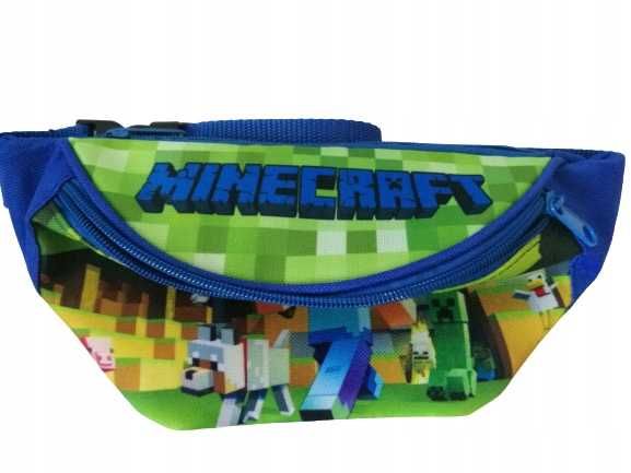 Minecraft saszetka nerka plus portfel Nowe komplety dla dzieci