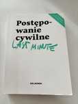 Postepowanie cywilne last minute