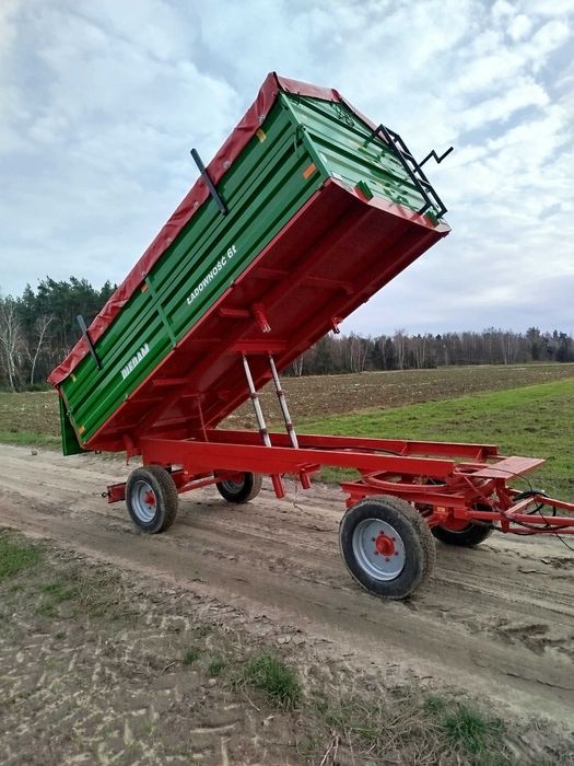 Przyczepa wywrotka 3 strony Diedam ( d47 d55 Krone d35 bss welger hl )