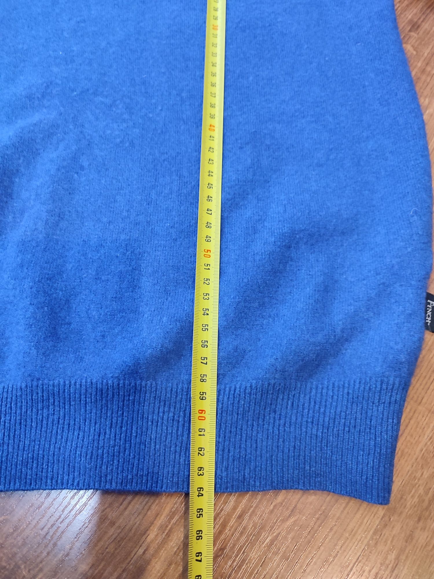 Sweter męski XL wełna kaszmir