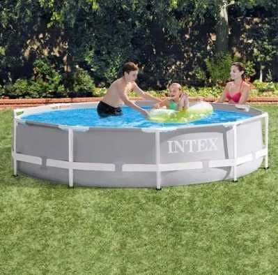 Басейн КАРКАСНИЙ INTEX круглий  від 6 років 4485л 305х76см