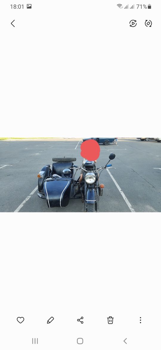 Мотоцикл мт 10 (к750)