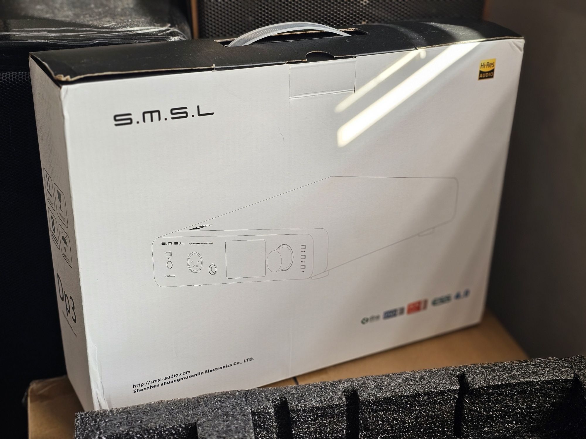 Streamer Smsl dp3 dac player hires dsd